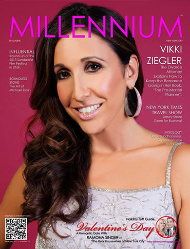 Vikki Ziegler On Millennium Magazine Cover